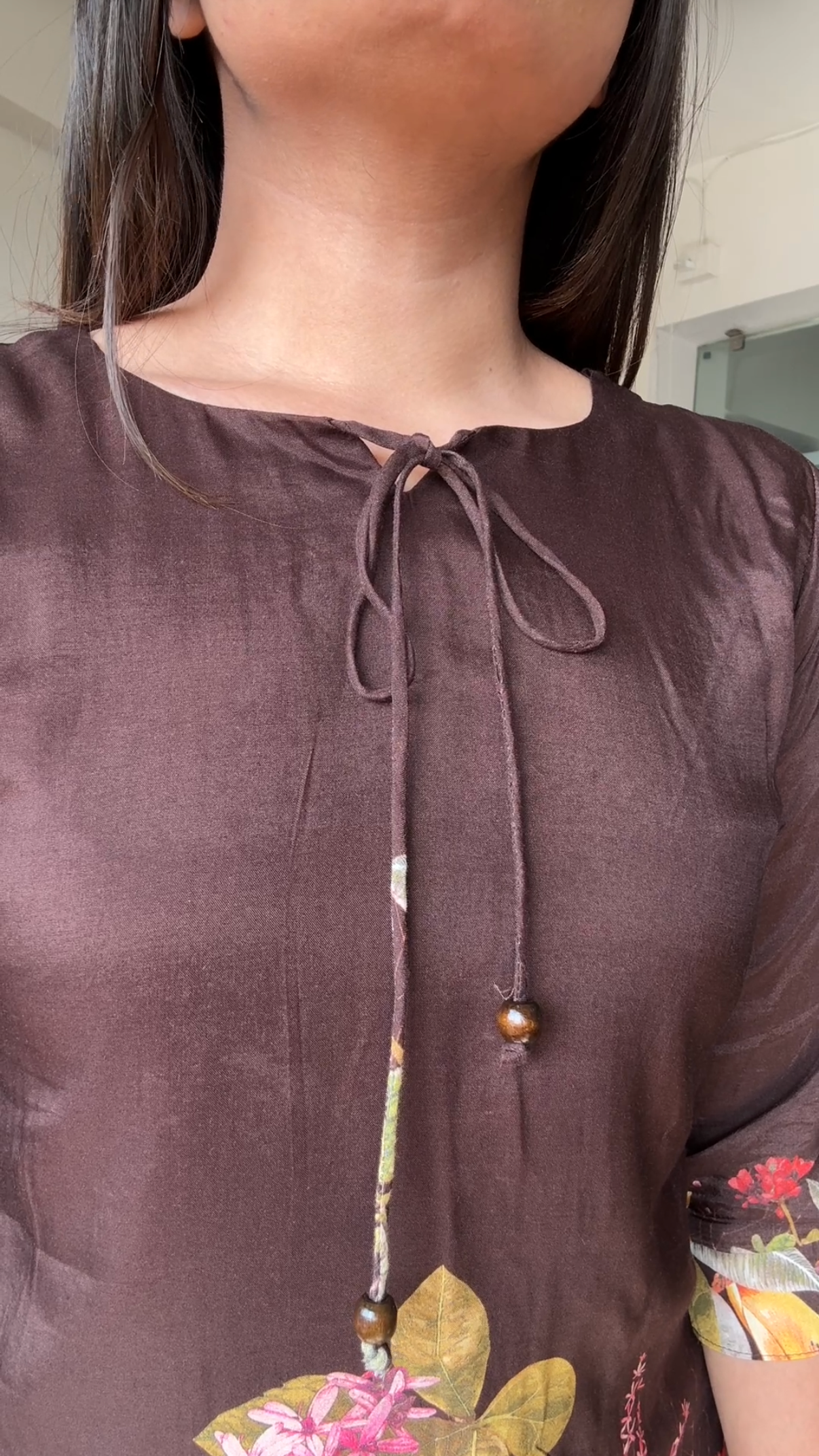 Muslin Digital Printed Short Kurti
