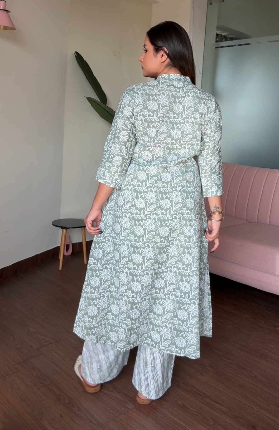 Cotton Printed Plazo Set